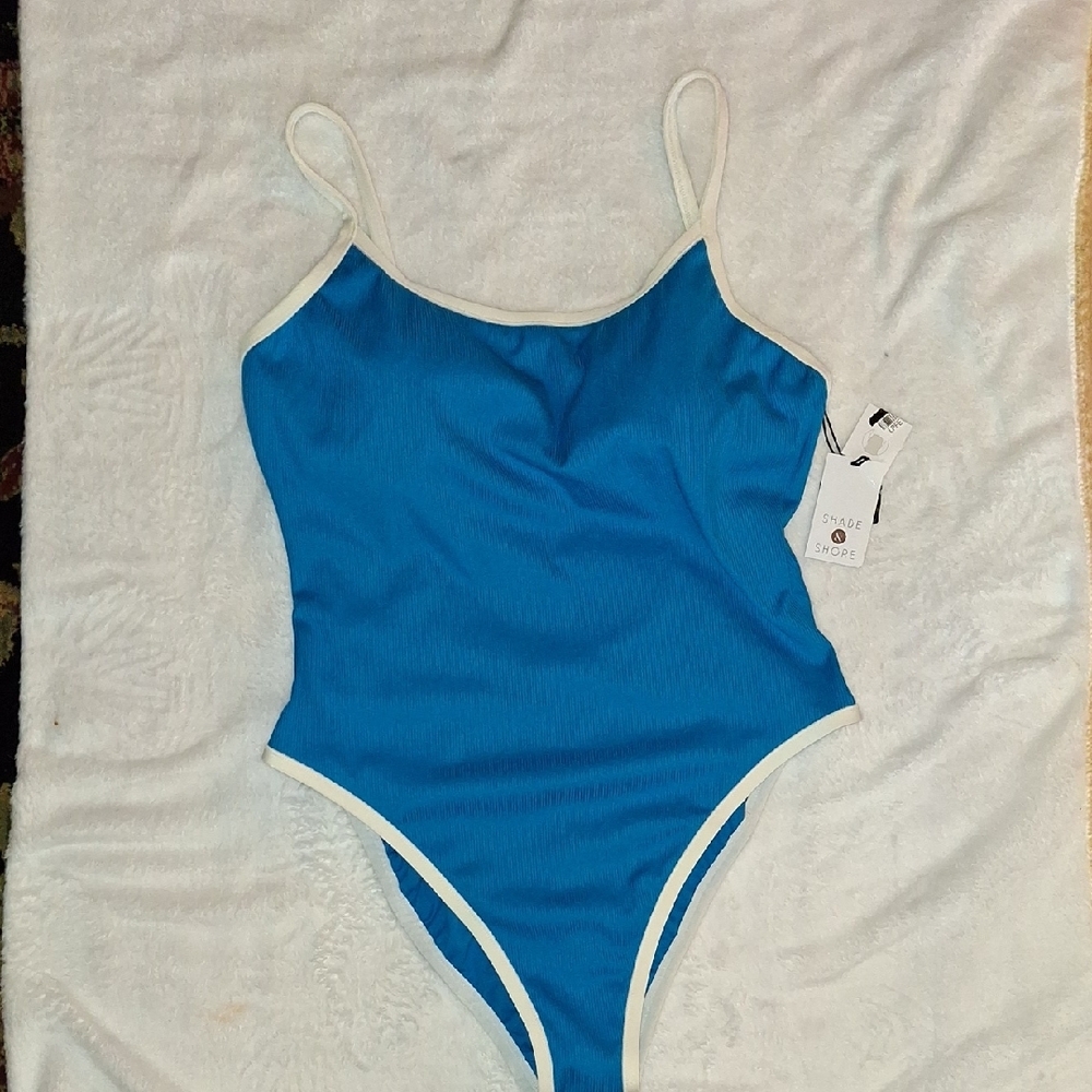 Shade & Shore Vibrant Blue Swimwear